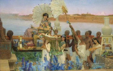  04 Arte - El hallazgo de Moisés 1904 Romántico Sir Lawrence Alma Tadema